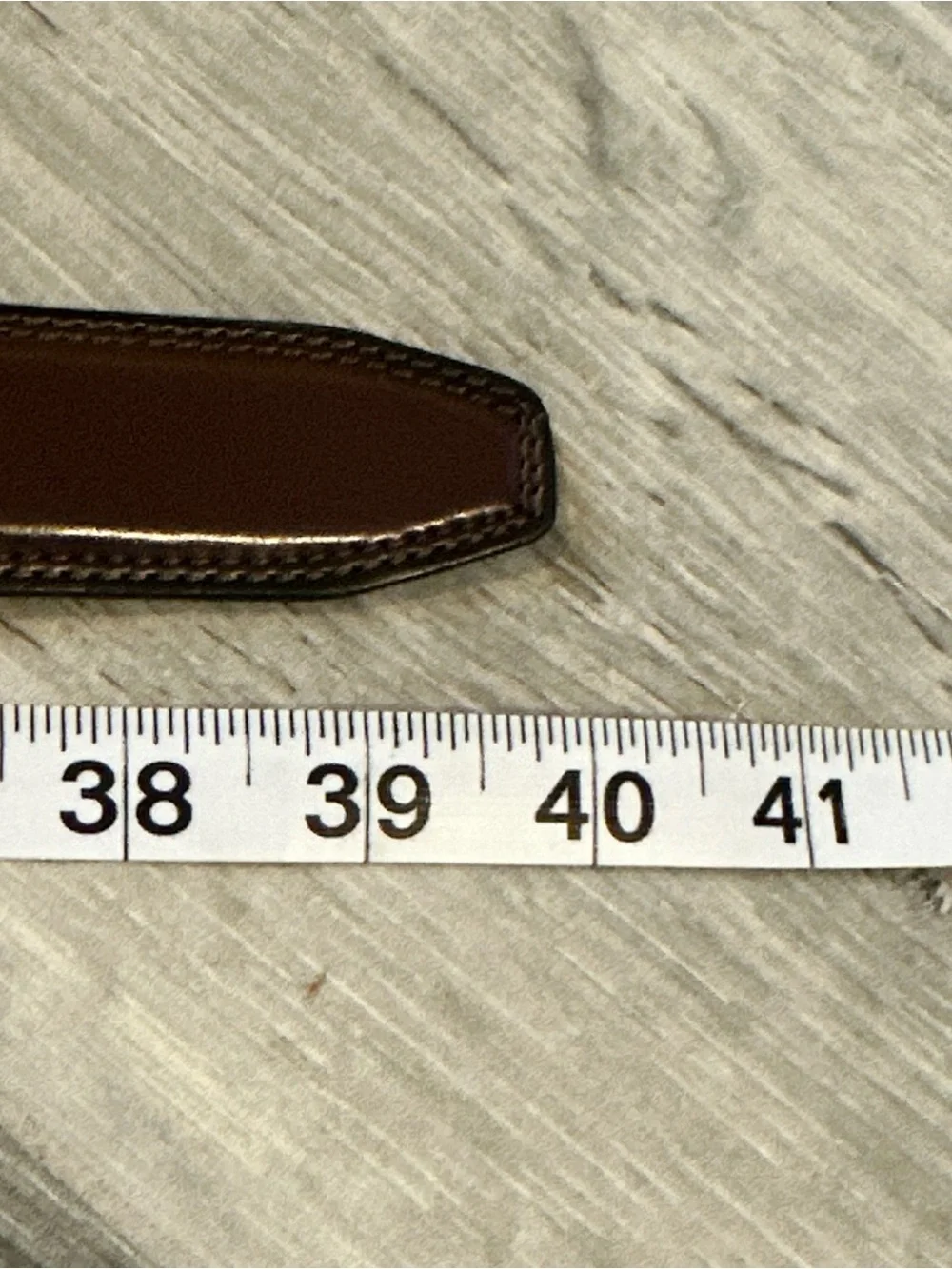 Dockers Brown Leather Belt Size 34 Casual Classic Business Office